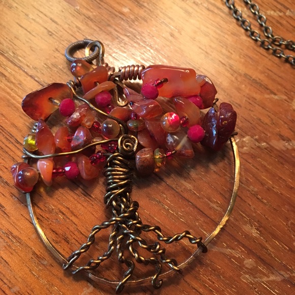 Handmade tree of life pendants - Picture 7 of 8